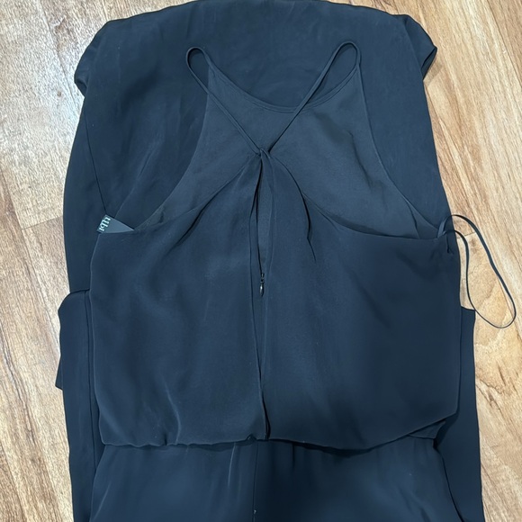 Tibi Halter Crisscross Silk Maxi Dress - Picture 8 of 14